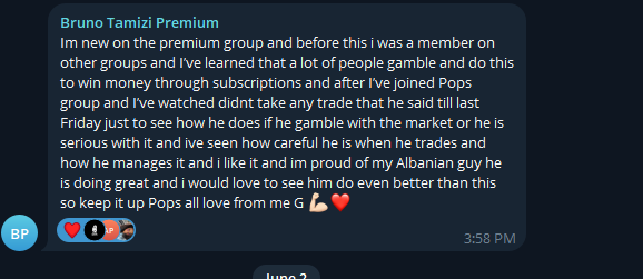 Premium member feedback 10
